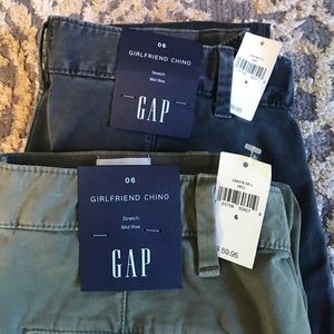 NWT GAP Girlfriend Chino pants (2)